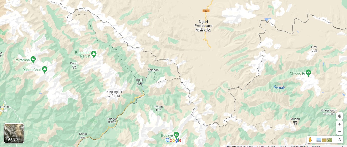 Google Map Nepal 